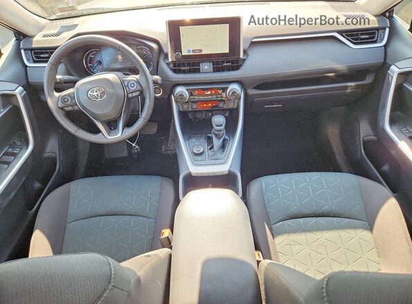 4T3RWRFV5SU198652 2025 TOYOTA RAV4 Серый Вид панели приборов