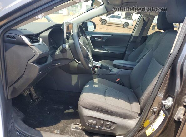 4T3RWRFV7PU102687 2023 TOYOTA RAV4 Charcoal Widok wnętrza z przodu