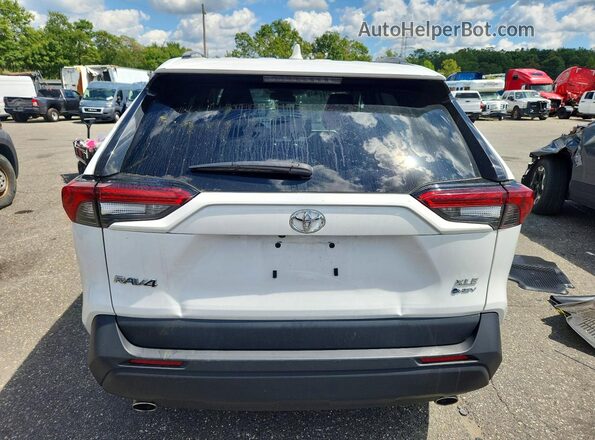 4T3RWRFV7SU164700 2025 TOYOTA RAV4 White Widok z tyłu
