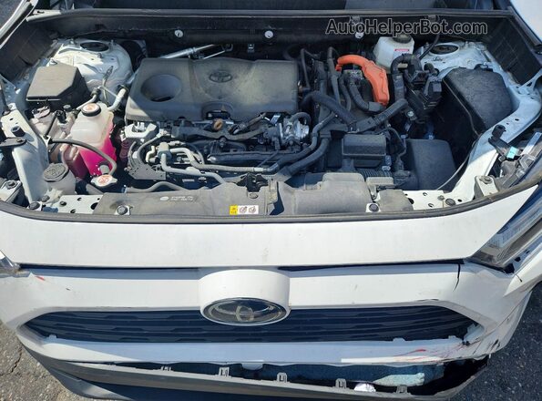 4T3RWRFV7SU164700 2025 TOYOTA RAV4 White Widok komory silnika