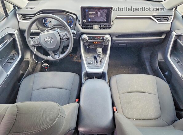 4T3RWRFV7SU164700 2025 TOYOTA RAV4 White Widok deski rozdzielczej