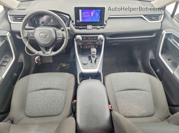 4T3RWRFV9SU177836 2025 TOYOTA RAV4 Red Dashboard view