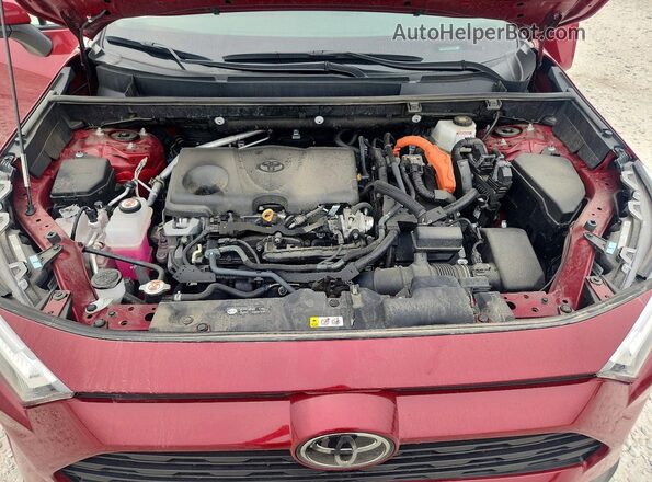 4T3RWRFV9SU177836 2025 TOYOTA RAV4 Red Rear interior view
