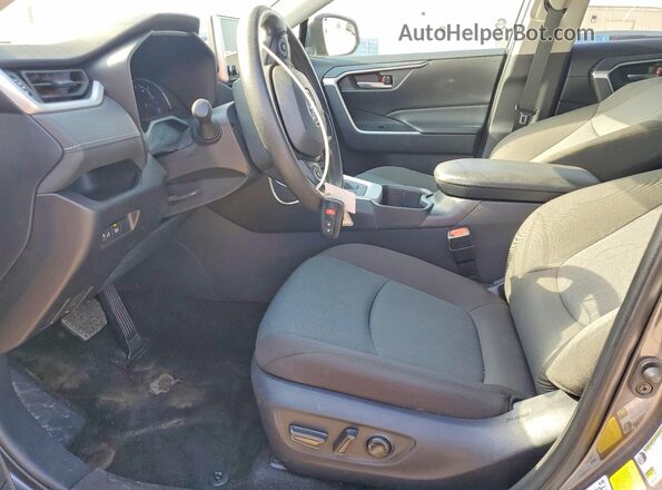 4T3RWRFVXSU171284 2025 TOYOTA RAV4 Gray Vista interior delantera