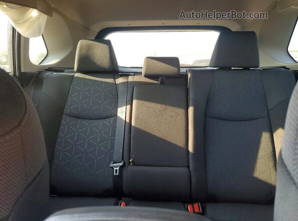 4T3RWRFVXSU187713 2025 TOYOTA RAV4 Gray Rear seats view