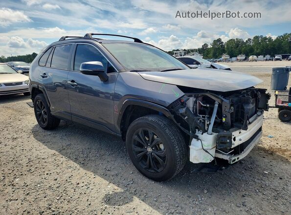4T3T6RFV8NU080640 2022 TOYOTA RAV4 Серый Передняя правая четверть