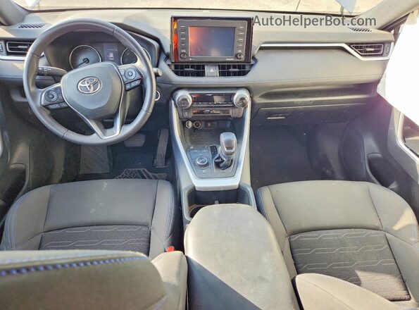4T3T6RFV9NU082168 2022 TOYOTA RAV4 Silver Вид панелі приладів