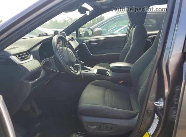4T3T6RFV9PU131713 2023 TOYOTA RAV4 Black Widok wnętrza z przodu