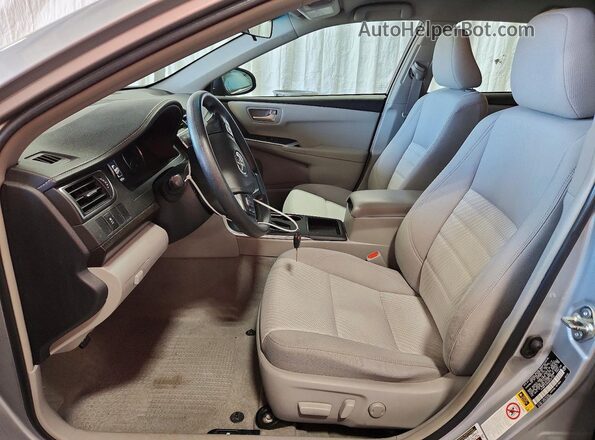 4T4BF1FK0GR537722 2016 TOYOTA CAMRY Silver Սալոնի դիմացի տեսք