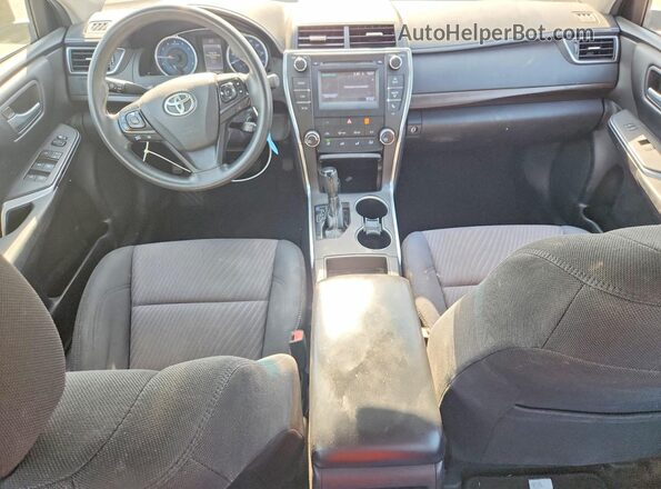 4T4BF1FK3GR553025 2016 TOYOTA CAMRY White Вид панелі приладів