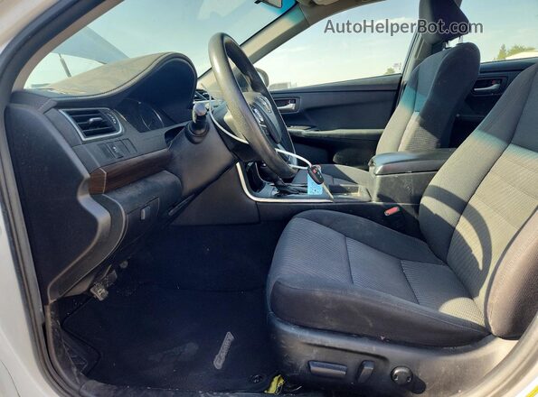 4T4BF1FK3GR553025 2016 TOYOTA CAMRY White Вид салону спереду