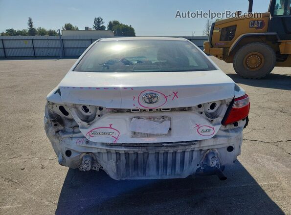 4T4BF1FK3GR553025 2016 TOYOTA CAMRY White Вид ззаду
