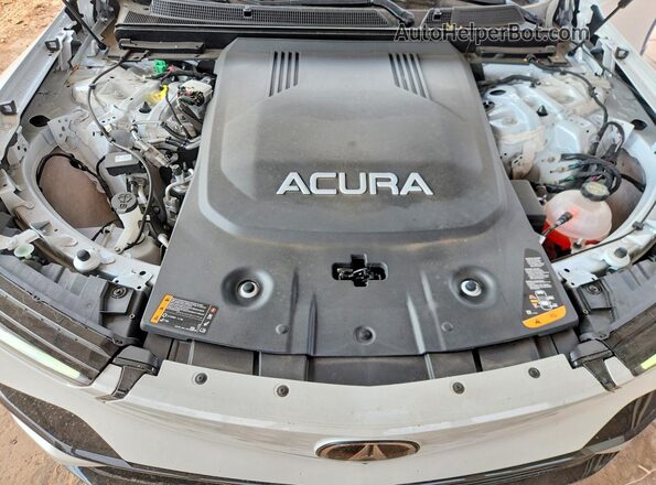 4W5XHPRL4RZ514295 2024 ACURA ZDX White Widok komory silnika