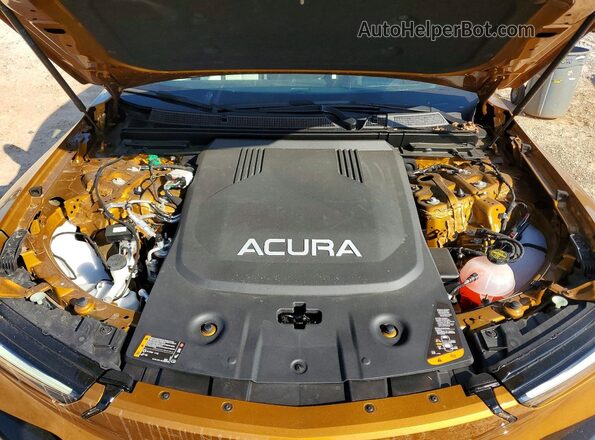 4W5XHPRL6RZ518817 2024 ACURA ZDX Gold Vista del compartimento del motor