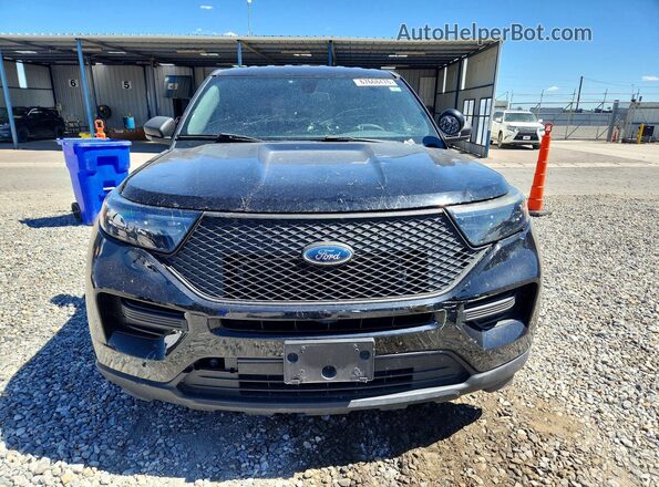 1FM5K8AW2LGC62949 2020 FORD EXPLORER Черный Вид сзади