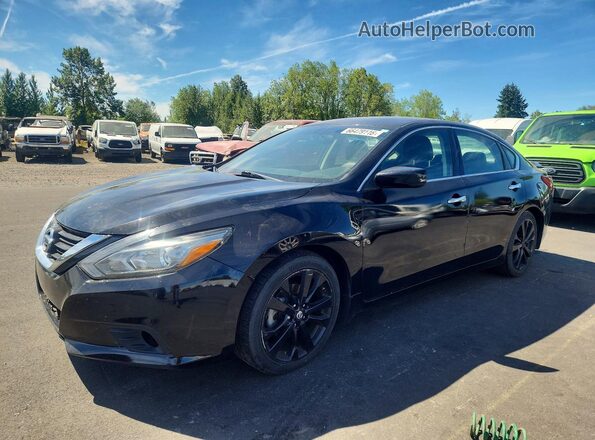 1N4AL3AP6JC255492 2018 NISSAN ALTIMA Black უკანა მარცხენა