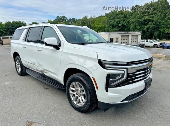 1GNS6CRDXSR290820 2025 CHEVROLET SUBURBAN Белый Вид спереди