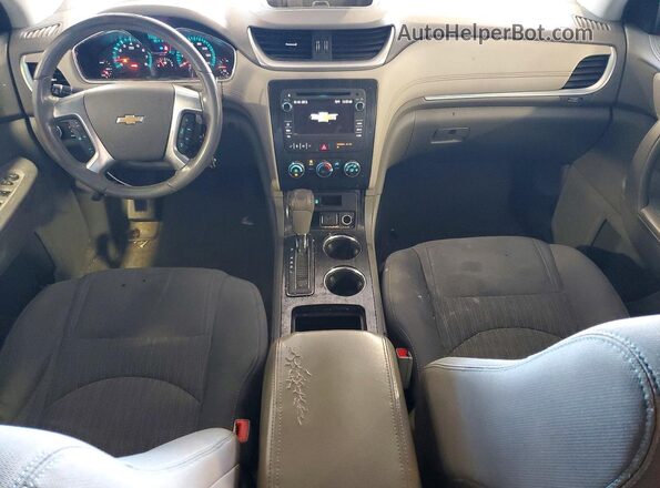 1GNKVGKD8HJ134223 2017 CHEVROLET TRAVERSE White ხელსაწყოთა პანელის ხედი