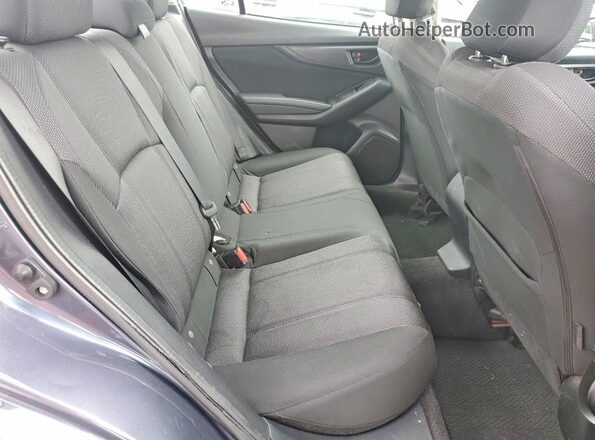 4S3GKAA63H3613144 2017 SUBARU IMPREZA Blue Vista interior trasera