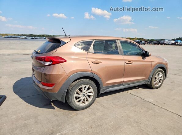 KM8J23A47HU430206 2017 HYUNDAI TUCSON Brown Front right