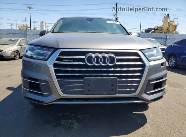 WA1AAAF77HD031773 2017 AUDI Q7 Gray Vista trasera