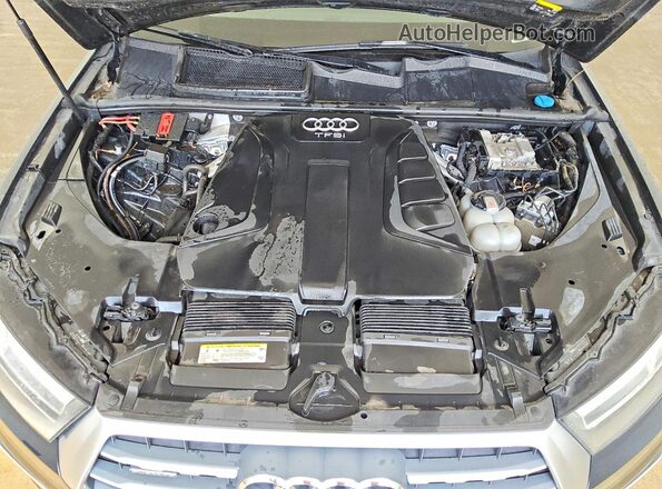 WA1LHAF76JD002713 2018 AUDI Q7 Black VIN կոդի պիտակի տեսք