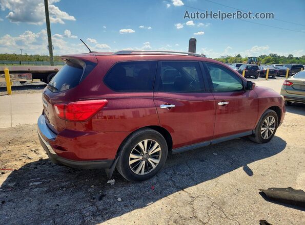 5N1DR2MN2HC610464 2017 NISSAN PATHFINDER Burgundy Delantero derecho