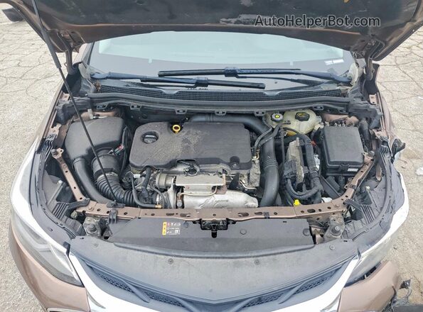 1G1BE5SM8K7118890 2019 CHEVROLET CRUZE Brown Engine compartment view