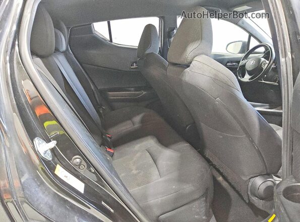 NMTKHMBX7JR014722 2018 TOYOTA C-HR Black Вид задньої частини салону