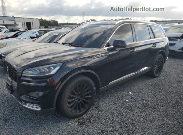 5LM5J7XC1LGL13123 2020 LINCOLN AVIATOR Black Задня ліва чверть