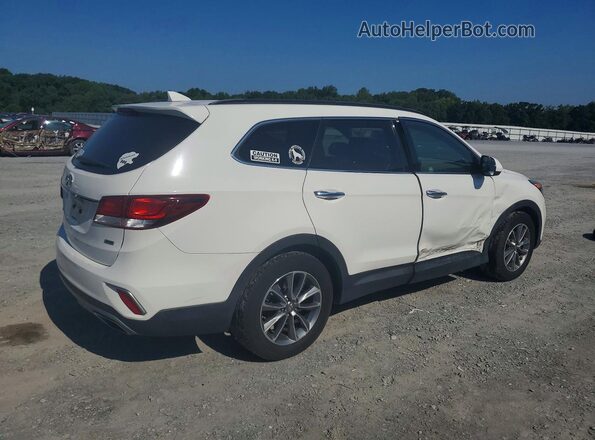 KM8SMDHF3HU208175 2017 HYUNDAI SANTA White Przód prawy