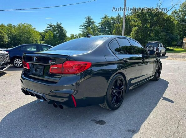 WBSJF0C0XLB449010 2020 BMW M5 Black Передня права чверть