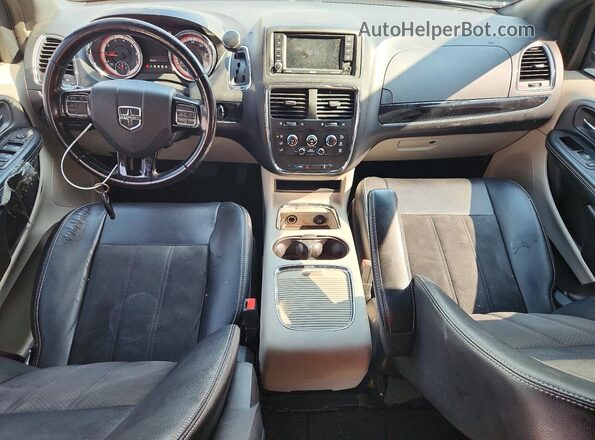 2C4RDGCG9KR772017 2019 DODGE GRAND White ხელსაწყოთა პანელის ხედი