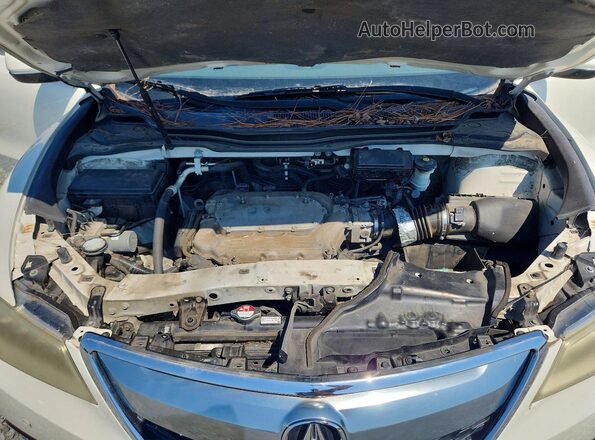 5FRYD3H9XGB016163 2016 ACURA MDX White VIN կոդի պիտակի տեսք