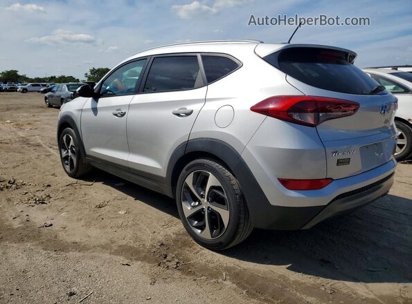 KM8J33A24GU060519 2016 HYUNDAI TUCSON Silver Trasero derecho