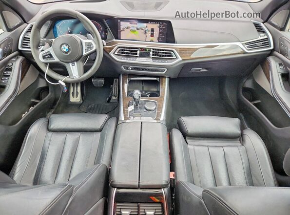 5UXCR6C08LLL65979 2020 BMW X5 Black Instrument cluster view