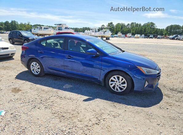 5NPD74LF7KH475803 2019 HYUNDAI ELANTRA Blue Դիմացի տեսք