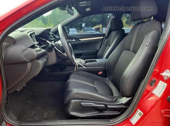 2HGFC2F85MH533782 2021 HONDA CIVIC Red Dashboard view