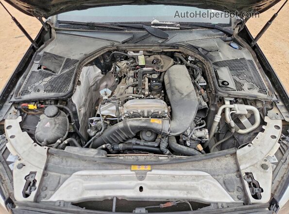 55SWF8DB8LU322859 2020 MERCEDES-BENZ C Black Вид підкапотного простору