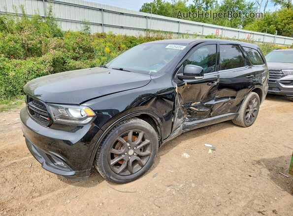 1C4SDJCT1HC797233 2017 DODGE DURANGO Black Rear left