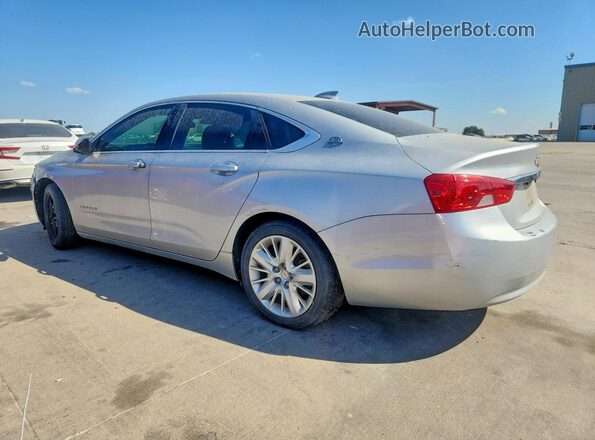 2G11X5SA1G9170637 2016 CHEVROLET IMPALA Silver უკანა მარჯვენა