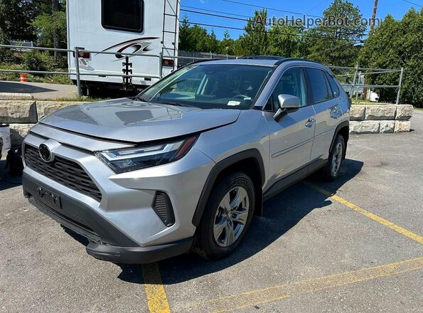 4T3RWRFV2SU201815 2025 TOYOTA RAV4 Silver Rear left