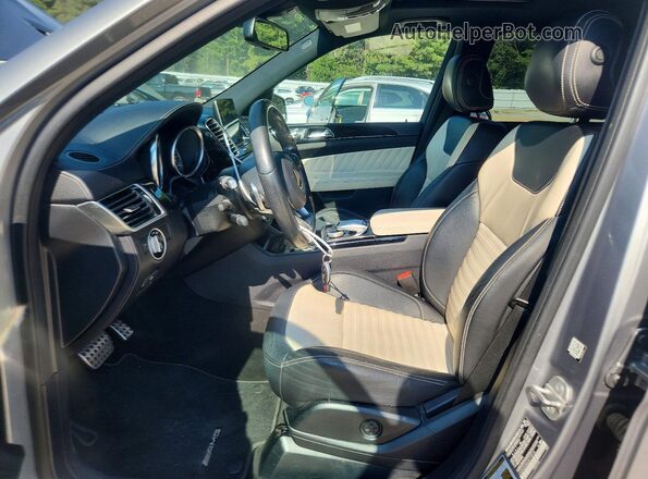 4JGDA5GB6GA774918 2016 MERCEDES-BENZ GLE-CLASS Silver Widok deski rozdzielczej