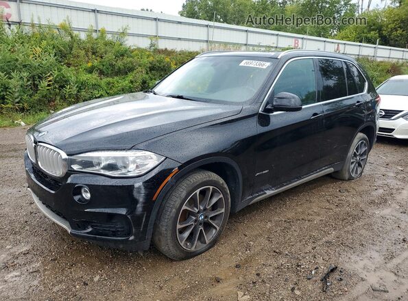 5UXKR0C37H0V72827 2017 BMW X5 Черный Задняя левая четверть