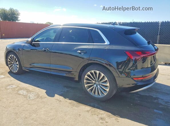 WA1VAAGE0KB021989 2019 AUDI E-TRON Черный Задняя правая четверть