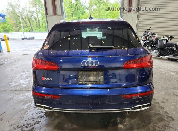 WA1C4AFY5J2210260 2018 AUDI SQ5 Синий Вид салона спереди