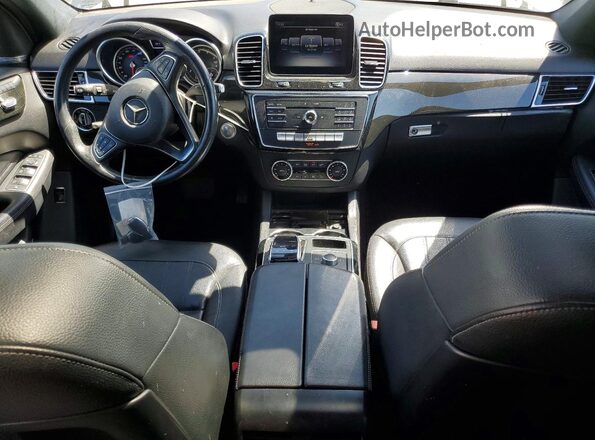 4JGDA5JB6HA880974 2017 MERCEDES-BENZ GLE-CLASS Gray Instrument cluster view