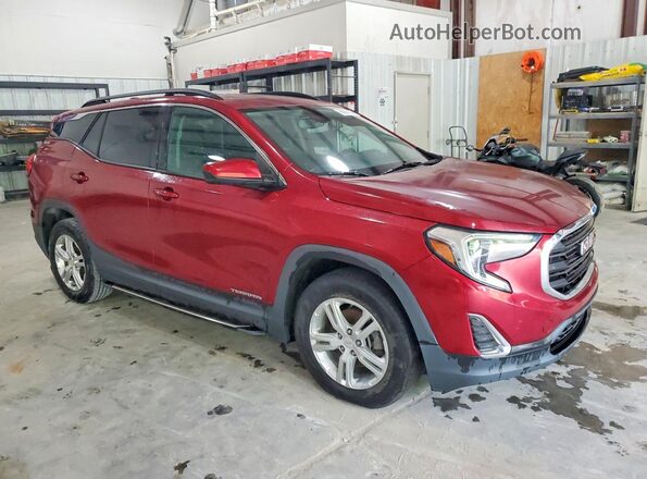 3GKALNEU9JL248955 2018 GMC TERRAIN Red Вид спереду