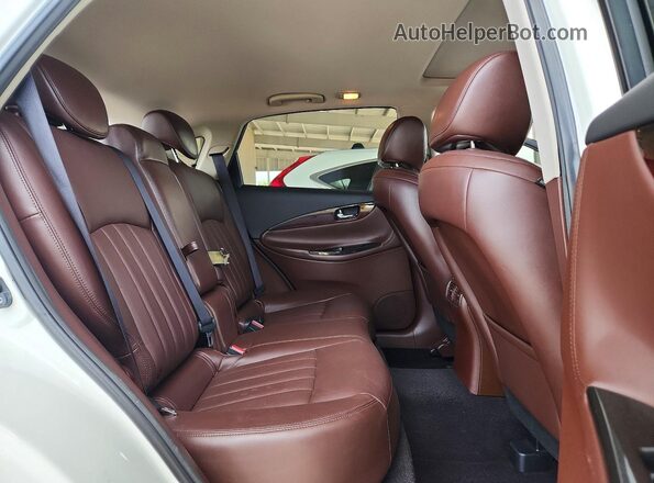 JN1BJ0RP3HM380609 2017 INFINITI QX50 White ძრავის განყოფილების ხედი