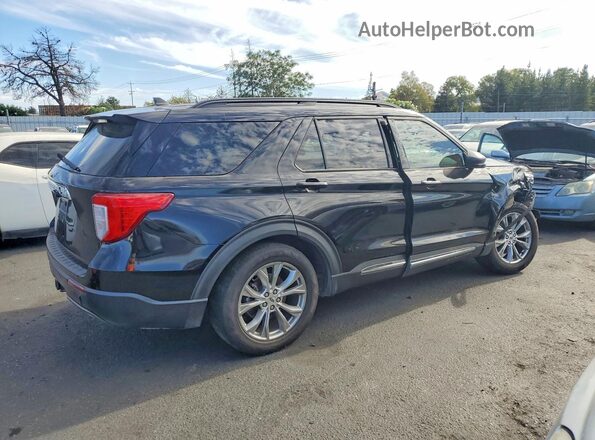 1FMSK7DH2LGB35922 2020 FORD EXPLORER Black Przód prawy